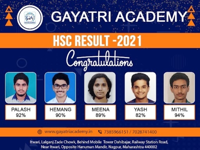 Our HSC result - Gayatri Academy