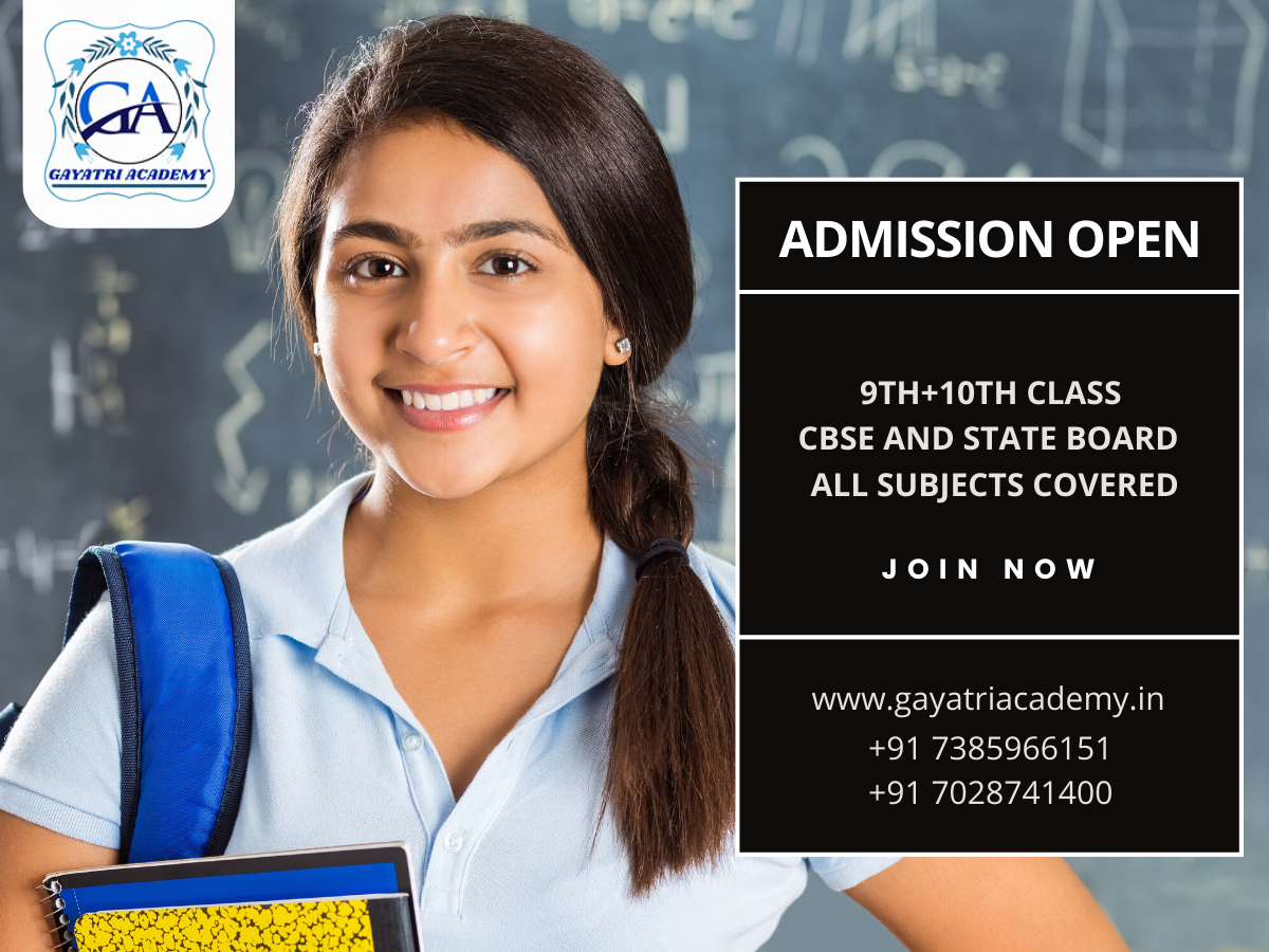 9th, 10th class admission open